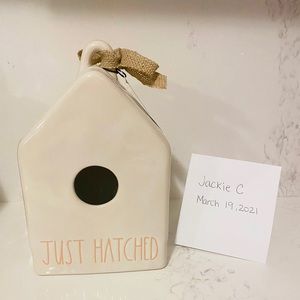 Rae Dunn Birdhouse